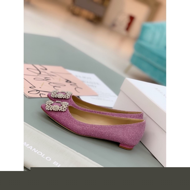 Manolo Blahnik flat shoes